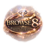 Browse 8 | Wedding Diamond Colors for Rose Gold Rings